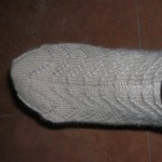 Baby alpaca sock