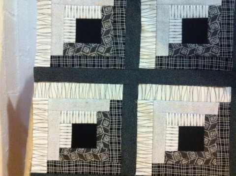 Log cabin quilt blocks 4